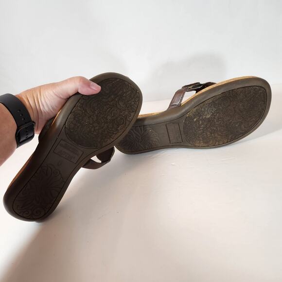 APT 9 Y2K Green Faux Stone Beaded Detail Comfort Thong  Sandals Womens 6M FLAWED - Picture 8 of 11